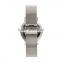 unisex style mesh strap watches stainless steel watch quartz watch waterproof steel mesh strap watch