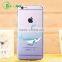 Popular Cute Design Transparent Tpu Printable Cell Phone Case for IPhone 6/4.7''