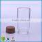 100ml high quality glass jar wholesale ,pyrex glass jar cork top