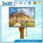 8" inch 800x600 pixel RGB interface 50 pins connector with Resistive touchscreen TFT LCD screen