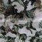Sexy leather leggings custom camouflage pattern pu coated leather