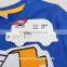 nova kids wear 2015 cheap fashion design printed funny pattern t shirt spring autumn long sleeve boy t-shirt children clothes