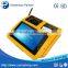 android pos termianl machine with thermal printer/ camera, 2D Barcode Scanner, FingerPrint Scanner