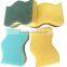 cleaning sponge with scouring pad