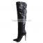 High quality fashion design high heel long boots for women