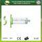 Veterinary syringe 50ml plastic injector TPX