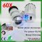 Drop Shipping Service 60X LED Microscope Lens