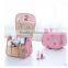 cosmetic bag material colorful fashion hot sale travel cosmetic bag