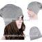 2016 Fashion Blank100% Cotton Knitted Caps