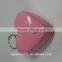 Made in china heart shape rechargeable custom usb electronic lighter with keychain