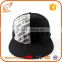 wholesale custom 100% acrylic metal plate snapback hat