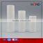 Plastic cosmetic bottles;airless spray pump bottle; 50ml silver cosmetic bottles