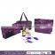 Hot sale net material Transparent PVC satin Jute polyester bag in bag