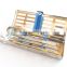 Dental Hygiene Examination Kits with Instruments Cassette set of 4pcs