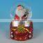 2016 new christmas ornaments,resin water globe with santa claus in the car                        
                                                Quality Choice