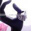 >>>2016 3D Fashion European Style Men Alloy Silver Plated Rhinestone Exaggerated Vintage Sculpture Rings/