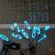 High quality&High luminance EL light Aeabic numeral No.6