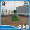 Single cylinder remote control grab for tower crane