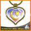 Free mould fee gold silver Middle East religious printing keychain promotional