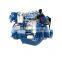 Marine 4 Cylinder Diesel Engine Water-colling