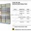 DIY Stainless Steel Wall Mounted Clothes Hanger Rack with MDF Back Panel