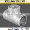SS304/316L Stainless Steel 8" Inch Sch40 Tee Pipe Fittings