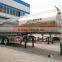 China tank trailer factory 30-60cbm 3 axle oil tanker truck sale