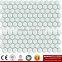 IMARK China Supplier Matt White Hexagon Ceramic Mosaic Tile/Decorative Bathroom Tile