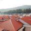 ASA PVC synthetic resin spanish PVC roof tile