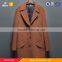 Trench coat men cashmere overcoat winter woven wool fabric for winter overcoat