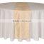 pintuck wedding die cut felt table cloth with runner