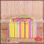 Toy storage portable children cardboard suitcase