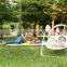 Patent folding electric baby swing crib