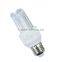 E27 LED corn bulb 2U shape energy saving LED bulb 3W