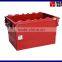 Plastic Tote Container with Bars