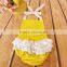 2015 Xiameng High Quality Infant&toddler Backless Baby Sequin Romper for 0-4Y