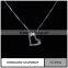 2016 Fashion Zircon Simple Designs Love Heart Jewelry Necklaces Wholesale