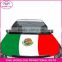 custom elastic printed polyester&spandex Mexico flag car hood cover,promotion Mexican car bonnet flag for national day