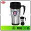 Eco-friendly Customize 14 oz insulated thermal cup stainless steel with handle