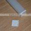 Three Surface Pervious to Light Big Size Square Aluminum Profile TED001PN3