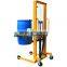 Manual Hydraulic Lifting and Tilting Drum Stacker with Weight Scale