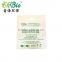EN13432 Certified 100% Biodegradable white Plastic Carrier bag for restaurant