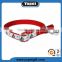 Safety Adjustable Comfortable Nylon Pet Products Dog Cat Collar Silkscreen For Pet Puppy Collar With Bell High Quality