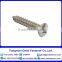 Self-Tapping screws with cross recessed pan/ countersunk head/raised countersunk head ,DIN933/931 H.D.G