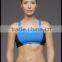 Hot design supplex fabric sexy ladies sports bra with mesh panel on both sider fitness wear Office In Unite State (USA)