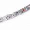 New Stock Silver Energy Jewelry Stainless Steel Bracelets With Magnet Germanium Negative Ion FIR Elements