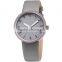 Popular Boys Girls Grey Leather Band Antique Quartz Wrist Watch For Kids