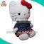 high quality hello kitty toys uniform hello kitty plush suffed toys