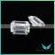 Artificial diamonds moissanite 3 carat moissanite emerald cut for ring
