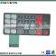 Round embossment polyester switch keypad with 3M adhesive very good